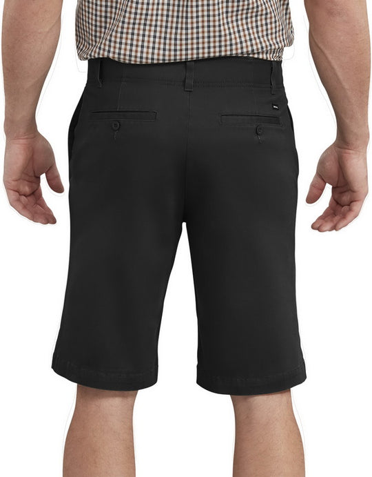 Dickies Mens X-Series 11" Active Waist Washed Chino Shorts