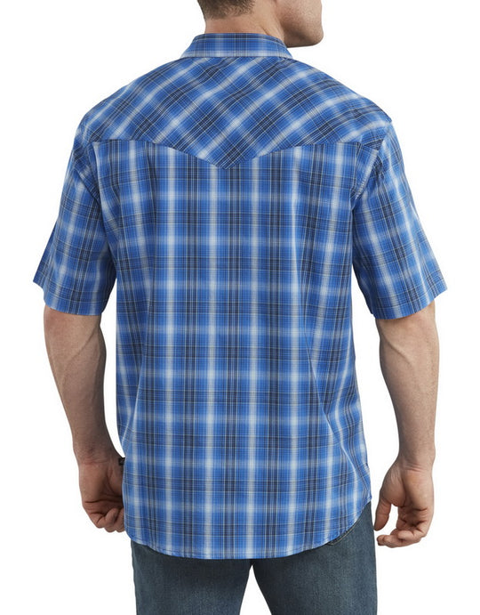 Dickies Mens Icon Relaxed Fit Western Short Sleeve Shirt