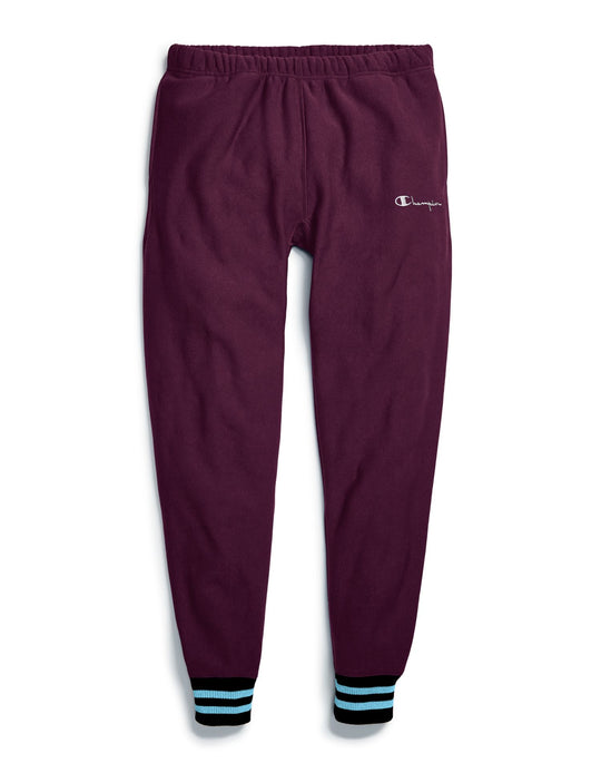 Champion Life Mens Reverse Weave Yarn Dye Rib Trim Joggers