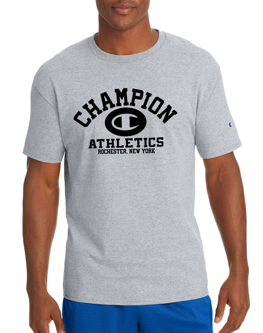 Champion Mens Graphic Short Sleeve Jersey Tee