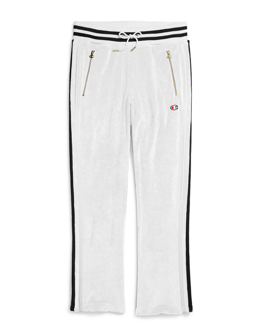 Champion Life Womens Terry Warm Up Slim Flare Pants