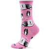 Hot Sox Womens Dogs and Bones Crew Socks