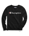 Champion Womens Plus Powerblend Fleece Boyfriend Crew
