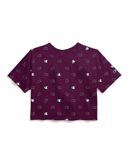 Champion Life Womens Heritage Crop Tee