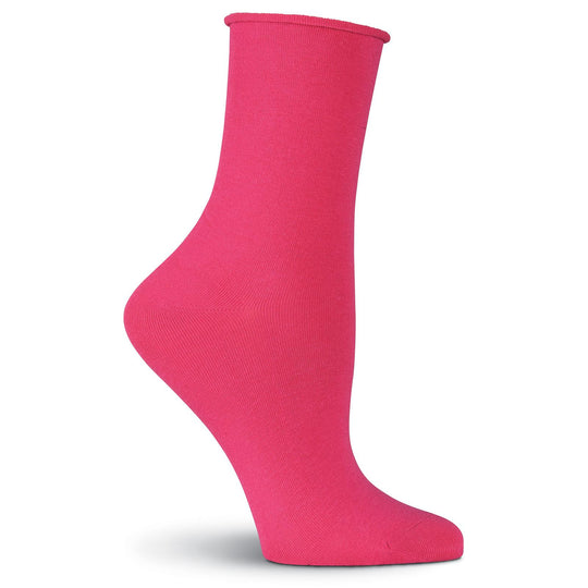 K. Bell Womens Relaxed Top Crew Socks