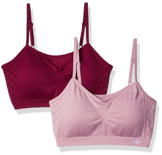 Lily of France Dynamic Duo Women`s 2-Pack Seamless Bralette