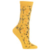 Hot Sox Womens The Kiss Mash Up Crew Socks