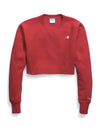 Champion Life Womens Reverse Weave Cropped Cut Off Crew-Mens Fit