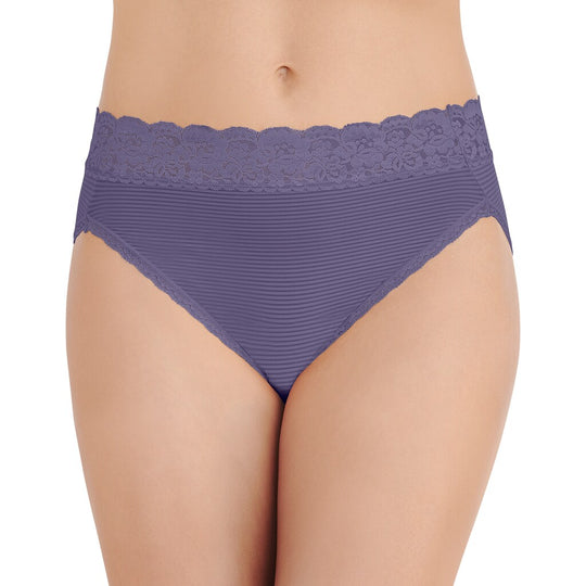 Vanity Fair Flattering Lace Women`s Hi-Cut Brief