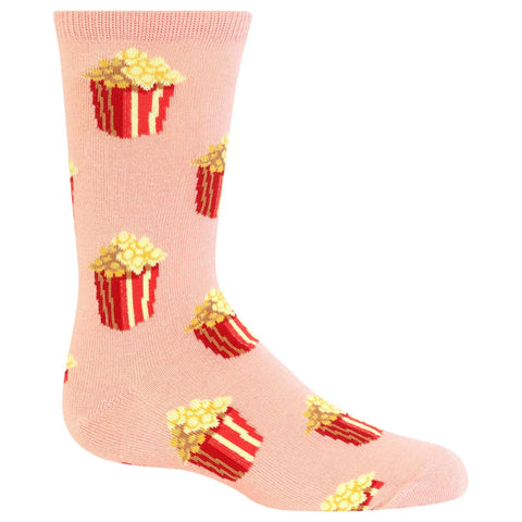 Hot Sox Kids Popcorn Crew Socks