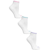 Fruit of the Loom Womens 3 Pair Breathable Cotton Ankle Socks