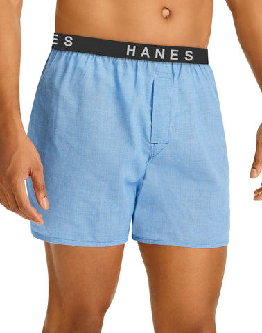 Hanes Ultimate® Men's Assorted Plaid Boxers 4-Pack- 2XL