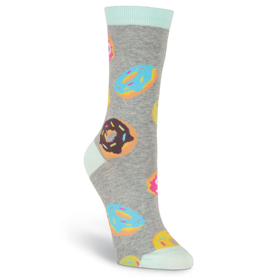 K. Bell Womens Donuts Crew Socks