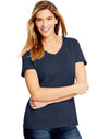 Hanes Women`s X-Temp Fresh IQ Tri-Blend Performance V-Neck Tee