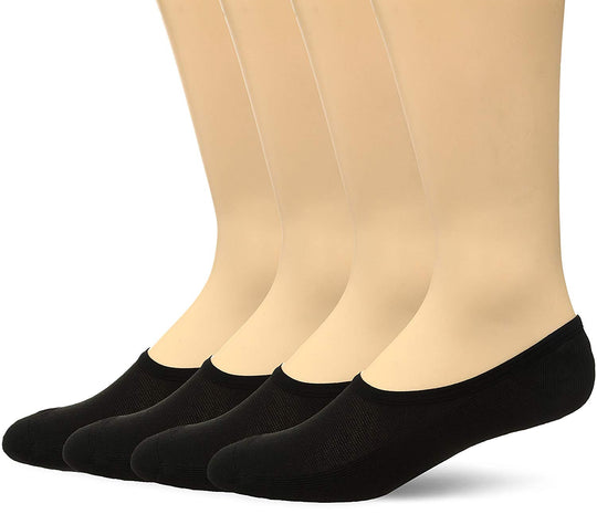 Fruit of the Loom Mens Big and Tall Cushioned Liner Socks 4 Pairs
