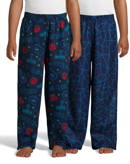 Hanes Boys Micro Fleece Sleep Pant 2-Pack