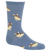 Hot Sox Kids Birthday Frenchie Crew Socks