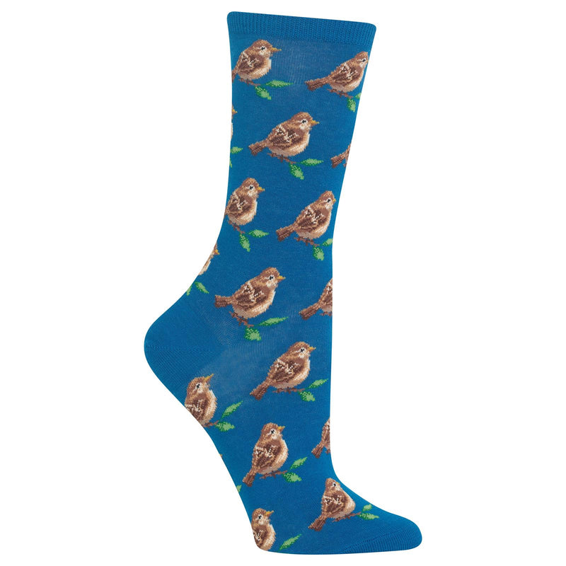 Hot Sox Womens Sparrow Crew Socks