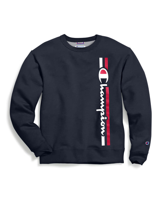 Champion Mens Powerblend Fleece Crew