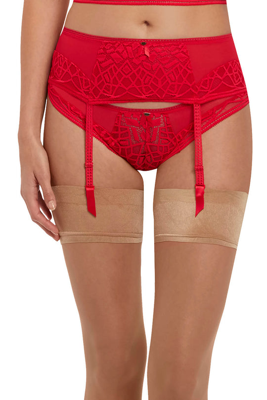 Freya Womens Soiree Lace Suspenders