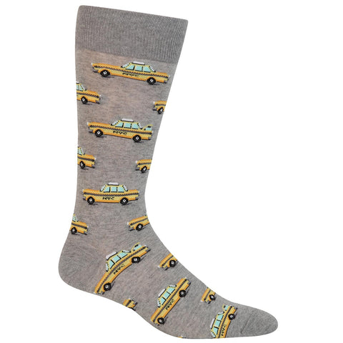 Hot Sox Mens Taxi Crew Socks