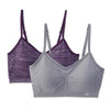 Lily of France Dynamic Duo Women`s 2-Pack Seamless Bralette