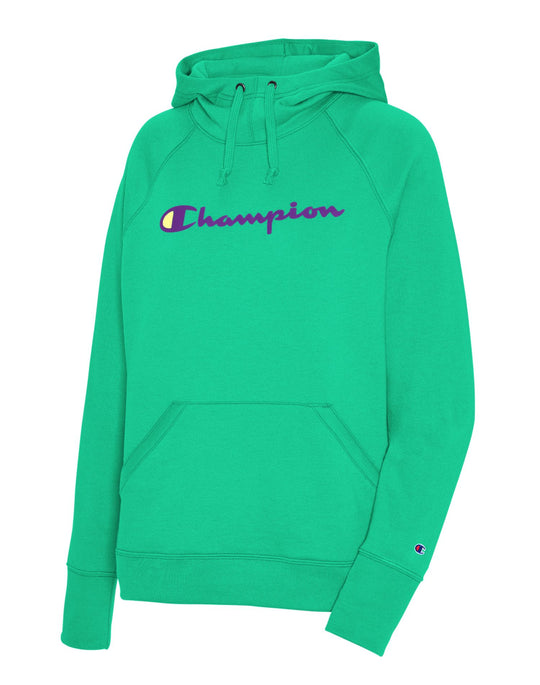 Champion Womens Powerblend Fleece Pullover Hoodie