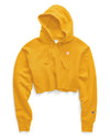 Champion Life Womens Reverse Weave Cropped Cut Off Pullover Hoodie