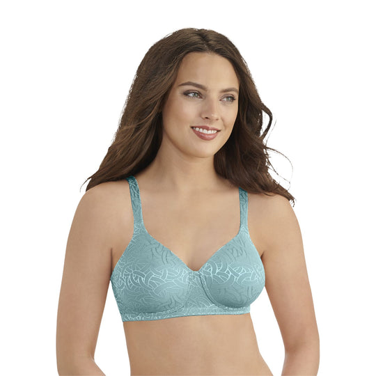 Vanity Fair Womens Body Shine Full Coverage Wirefree Bra