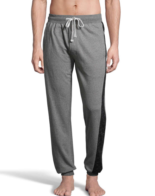 Hanes Mens 1901 Heritage French Terry Jogger Pant with Side Panels