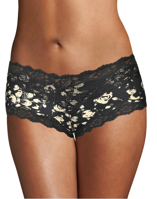 Maidenform Women`s Cheeky Scalloped Lace Hipster