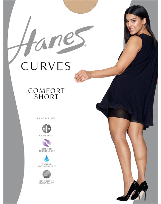 Hanes Womens Curves Comfort Shorts
