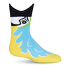 K. Bell Kids Wide Mouth Macaw Crew Socks