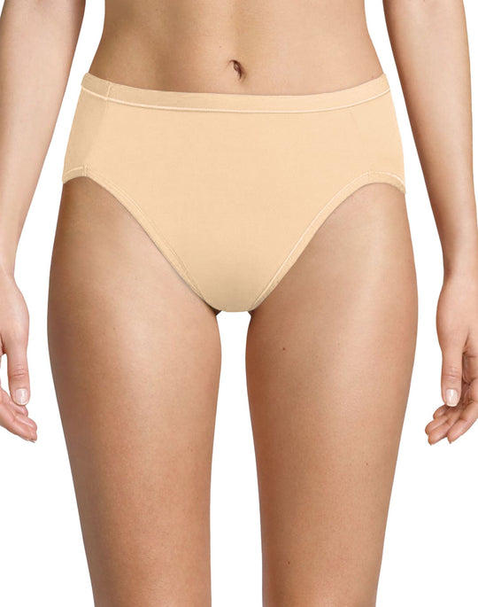 Hanes Womens Ultimate™ Cool Comfort™ 4-Pack Hi-Cut Panties