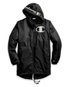 Champion Life Mens Sherpa-Lined Stadium Jacket, L, Black