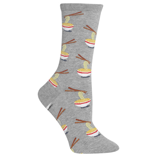 Hot Sox Womens Noodles Crew Socks