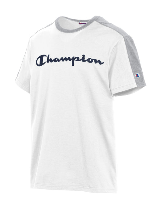 Champion Mens Sportstyle Colorblock Tee
