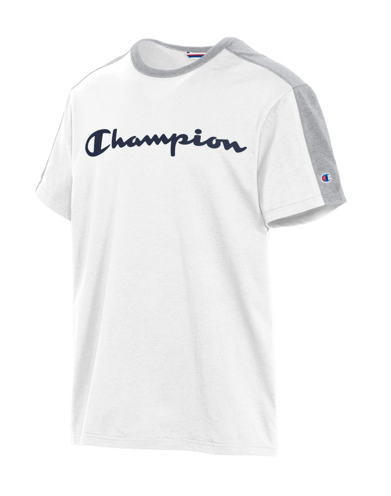 Champion Mens Sportstyle Colorblock Tee