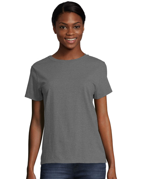 Hanes Women's Relax Fit Jersey Tee 5.2 oz