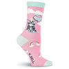 K. Bell Womens Cat Unicorn Crew Socks