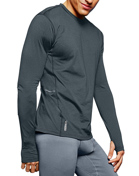 Duofold Mens Varitherm Brushed Back Long Sleeve Crew