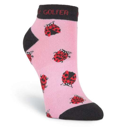 K. Bell Womens Lady Golfer Ankle Socks