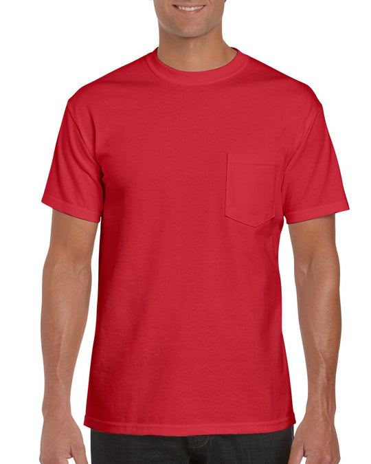 Gildan Mens Ultra Cotton T-Shirt with Pocket