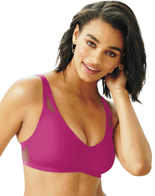 Hanes Ultimate® Ultra Light Comfort V-Neck Wirefree Bra