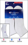 Champion Performance Quarter-Crew Women's Athletic Socks 6 Pairs