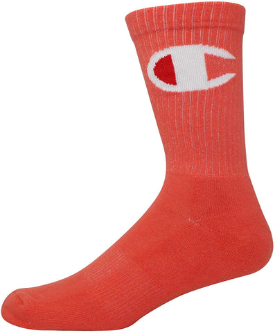 Champion Life Adult Big C Crew Socks 1-Pair