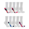 Fruit of the Loom Womens Everyday Soft Crew Socks 10 Pair