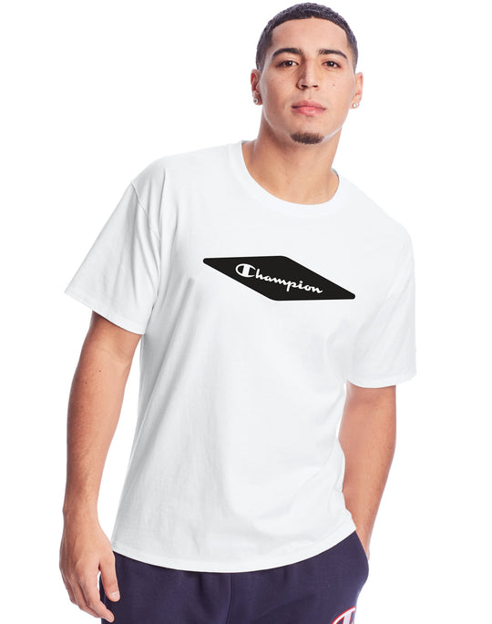 Champion Mens Classic Short-Sleeve Jersey Tee