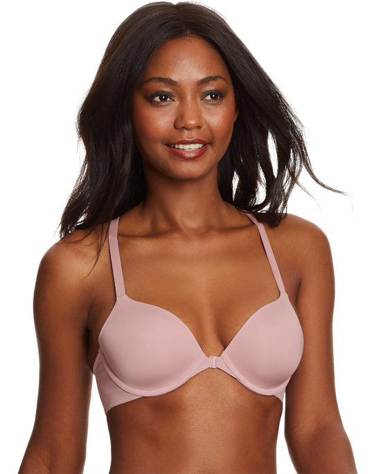 Maidenform Womens One Fabulous Fit 2.0 Modern Demi Racerback Underwire Bra