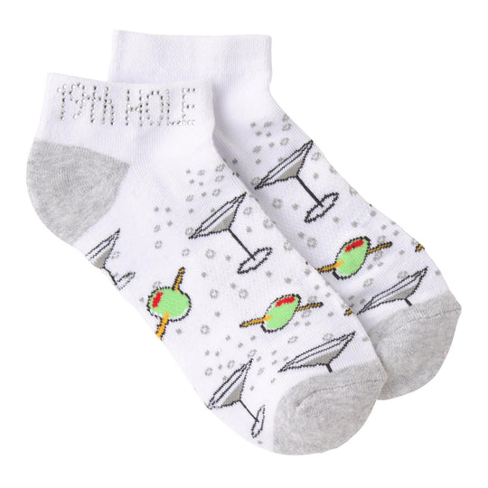 K. Bell Womens 19th Hole Quarter Socks